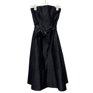 Elegant Black Strapless BCBG Cocktail Dress size 8